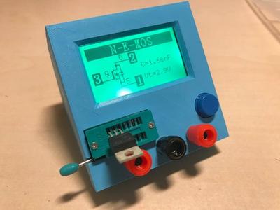 Tiny e-Lab LCR-T4 tester - Remix