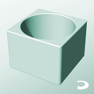 CS162-130 Modular Stacking Container | Printable Objects - Infinite Containers