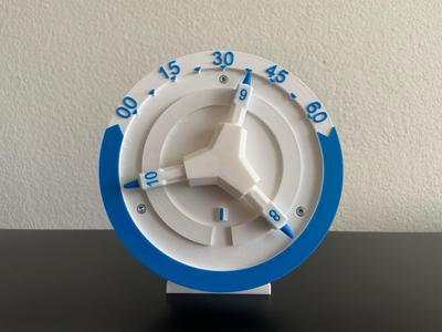 Rotating Clock Mechanism