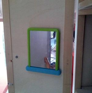 Mirror wall mount