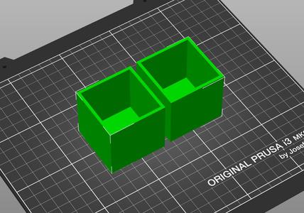 Simple ajustable universal Box