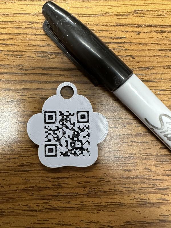 QR Code Pet Tag