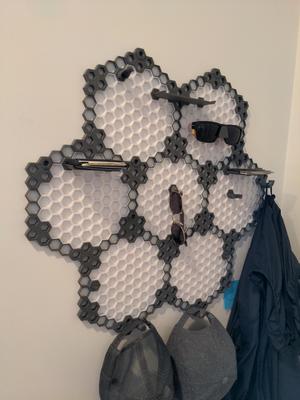 Honeycomb-Honeycomb Storage Wall