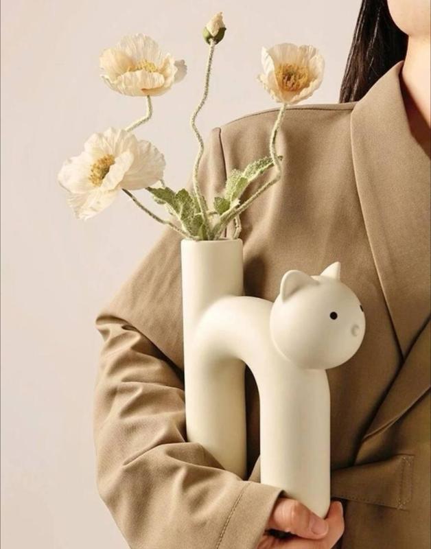 Cat Flowerpot