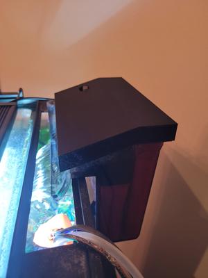 Aquarium filter cover