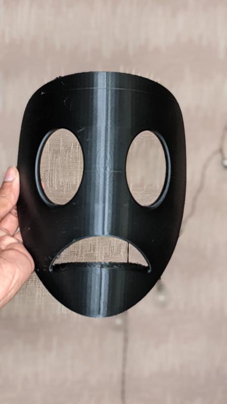 Frown Expression Mask