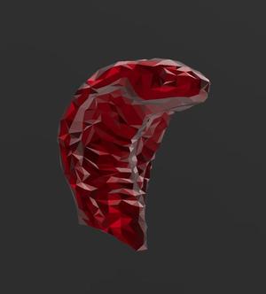 Snake 02 - Low Poly
