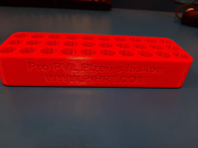 Držák zkumavek 30ks (15mm průměr)