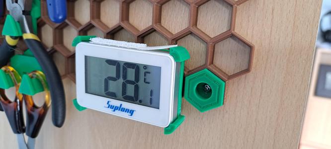 Holder for thermometer