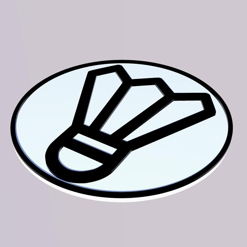 Badminton Coaster