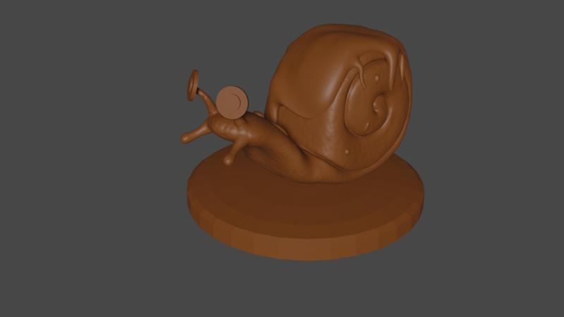 Bugsnax inspired, Cinnasnail , Tabletop DnD miniature