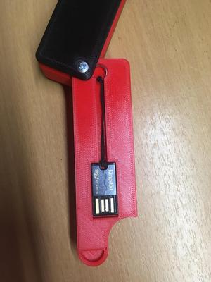 Micro SD reader holder