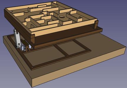 DIY Maze Game printable parts