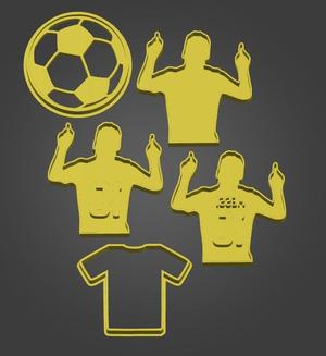 Soccer / Football Cookie Cutters