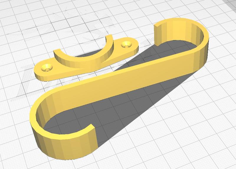Pipe holder and hook