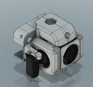 MOD 2 Ventilador capa Ender 3 Pro - Voron inspired (Dual Fan Duct)
