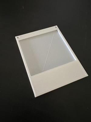 Polaroid Style Ornament 65x65mm