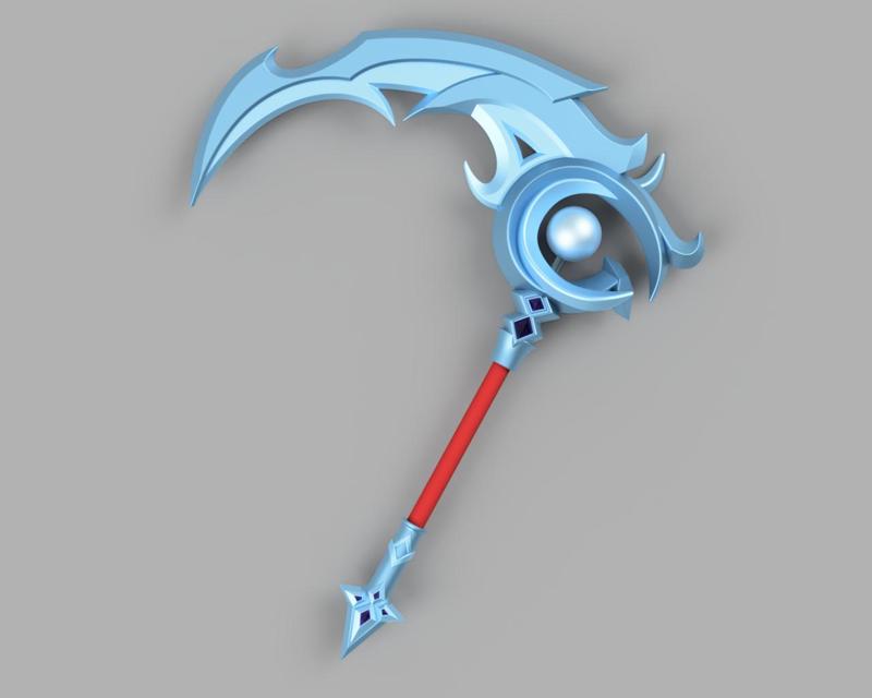 Snow Moon Kayn's Shadow Assassin Scythe
