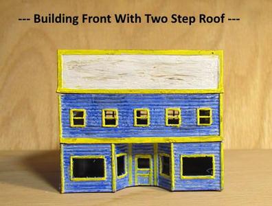 N Scale -- Business Building-2 Story