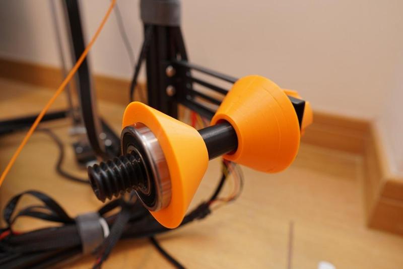 Ender 5 - Spool Holder Mod w/ Ball Bearings