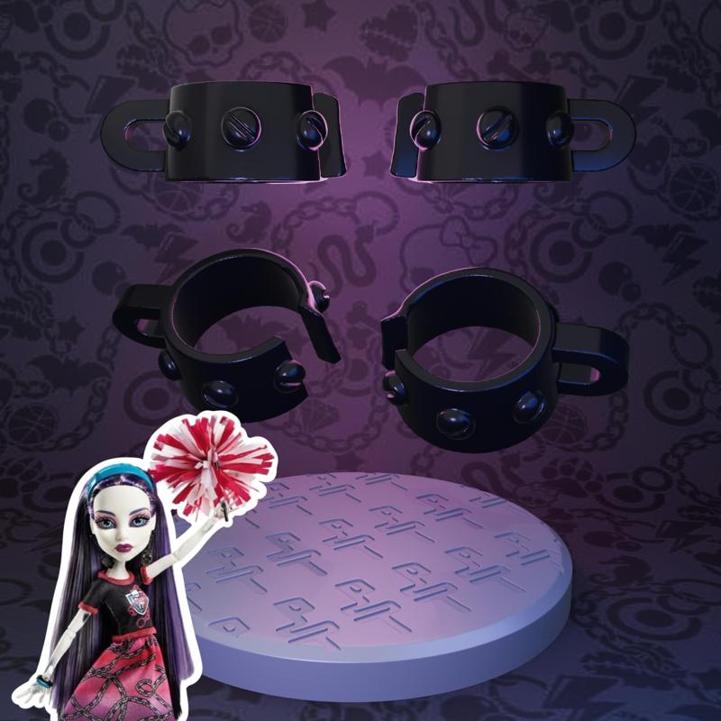 Monster High Ghoul Spirit Spectra Vondergeist doll leg bracelets replacement