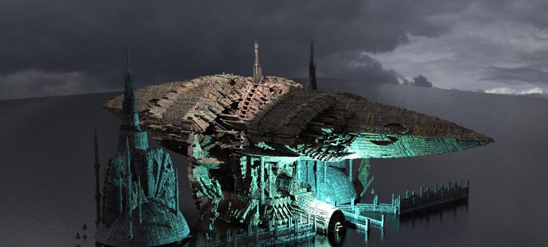 Art Deco Future Towers 2