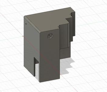 Right Rear Bottom Corner Cover Prusa Box by Printer Box