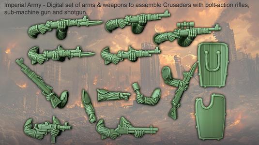 DKOM - Crusader Arms set