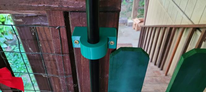 no dig fence gate bracket
