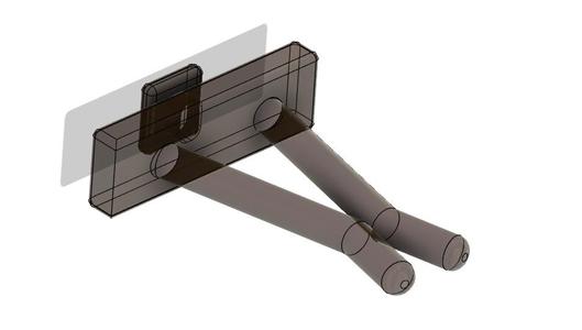 Tool wall clamp