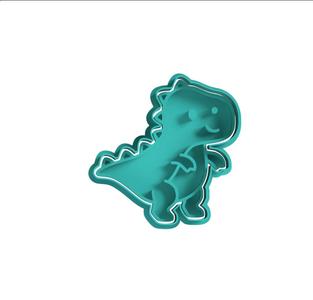 Cookie cutter Dino cute 4