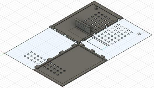 Pegboard Side for Vision Enclosure