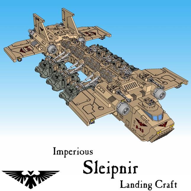 6mm & 8mm Sleipnir Landing Craft