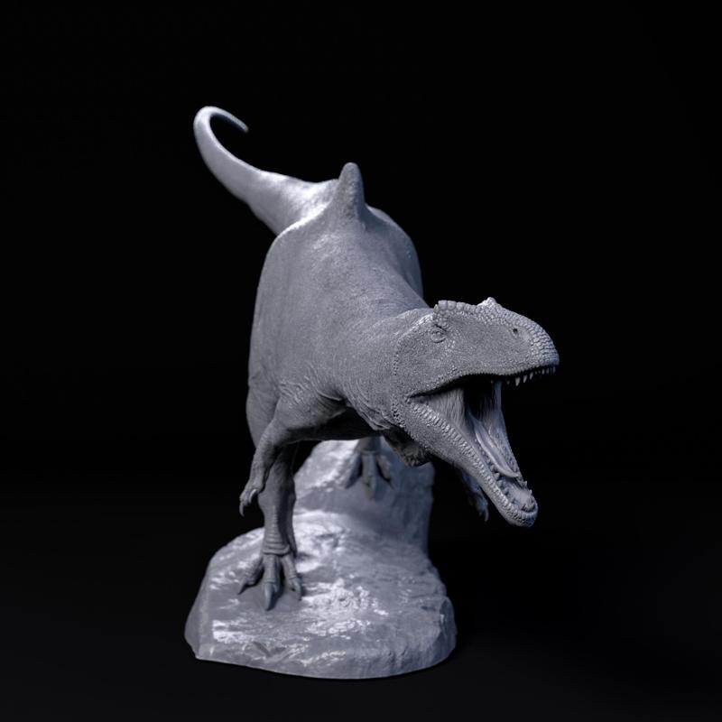 Concavenator intimidate 1-35 scale pre-supported dinosaur