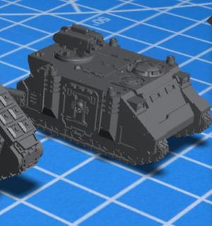 Epic Silver Paladin APC and Voldermort Assault Variant