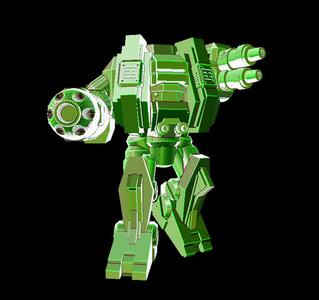 VKS-9 Vickers Robot Mech