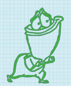 ED BIGHEAD - ROCKOS MODEN LIFE - WALL ART
