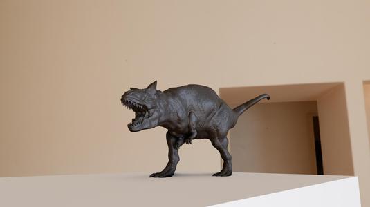 Carnotaurus dinosaur roaring  stl