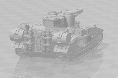 TINY BIGGEST TANK MBT MK2