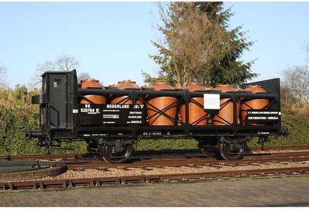 NS Zuurpottenwagen 520704 - N.V. Koninklijke Nederlandsche Zoutindustrie Boekelo - Gauge 1 (1:32)
