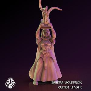 Zandra Woldfrick, Cultist Leader