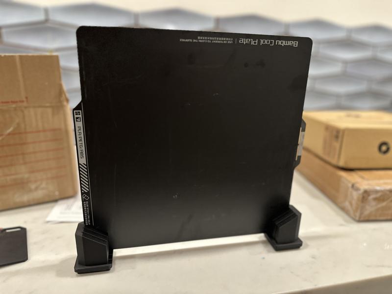 Gridfinity 1x7 Printing Plate Holder (Fits Bambu Lab X1C / P1P)