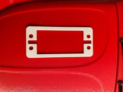 Steering Servo shim spacer 3dSets Bug