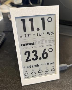 Lilygo T5 4.7" ESP32 Dashboard