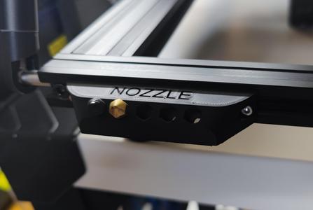 Mk8 E3D Nozzle Holder 2020 Extrusion