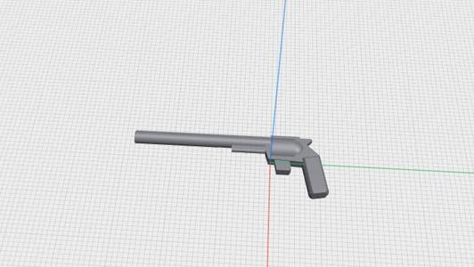 Dummy 13 long revolver
