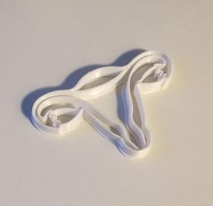 uterus cookie cutter