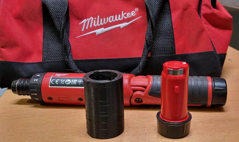 Milwaukee M4 battery cover