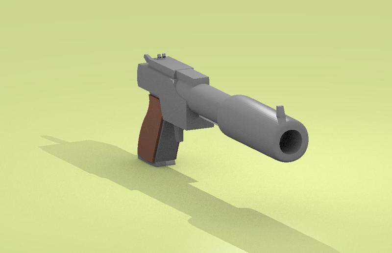 Fake gun - weapon fake - fake pistol - pistol - gun