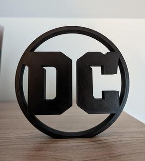 DC Comics Logo Display